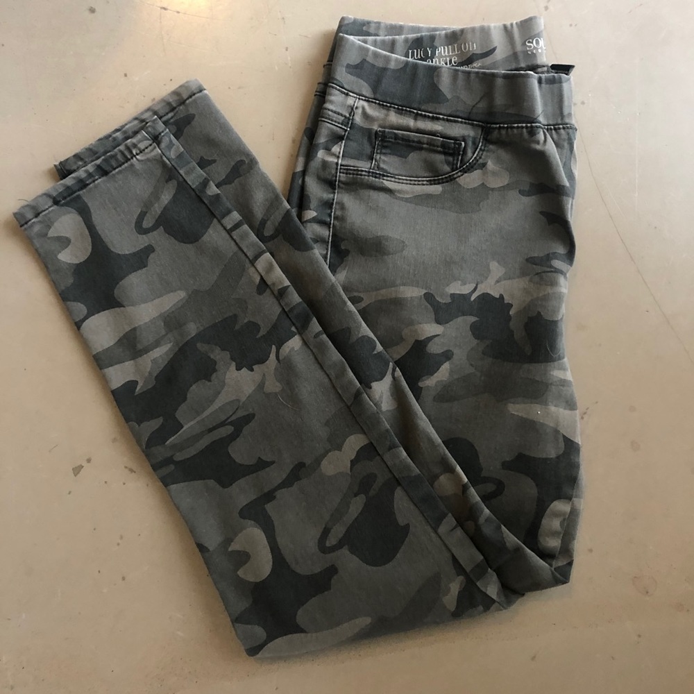 Sound Style Camo Jeggings - Small